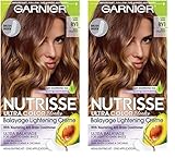 Garnier Hair Color Nutrisse Ultra Color Nourishing Creme, BY1 Ultra Balayage (Icing Swirl) Blonde Permanent Hair Dye, 1 Count (Packaging May Vary) (Pack of 2)