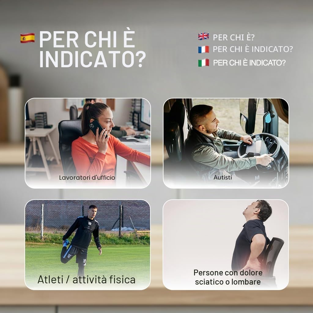Patch Sciatico 60 Pezzi – Patch Riscaldante per Dolore al Nervo Sciatico, Lombari, Schiena e Articolazioni, Sollievo Muscolare Naturale, Tessuto Traspirante e Flessibile, Formula con Estratti Vegetali