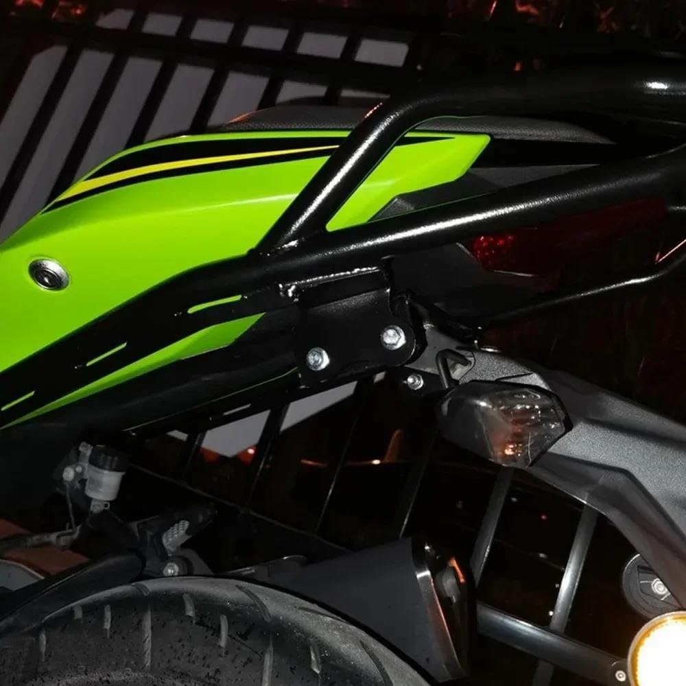 オートバイリアラゲッジラック に適合する 忍者 400 250 に適合する Z400 2017-2024ラゲッジサイドケースボックス