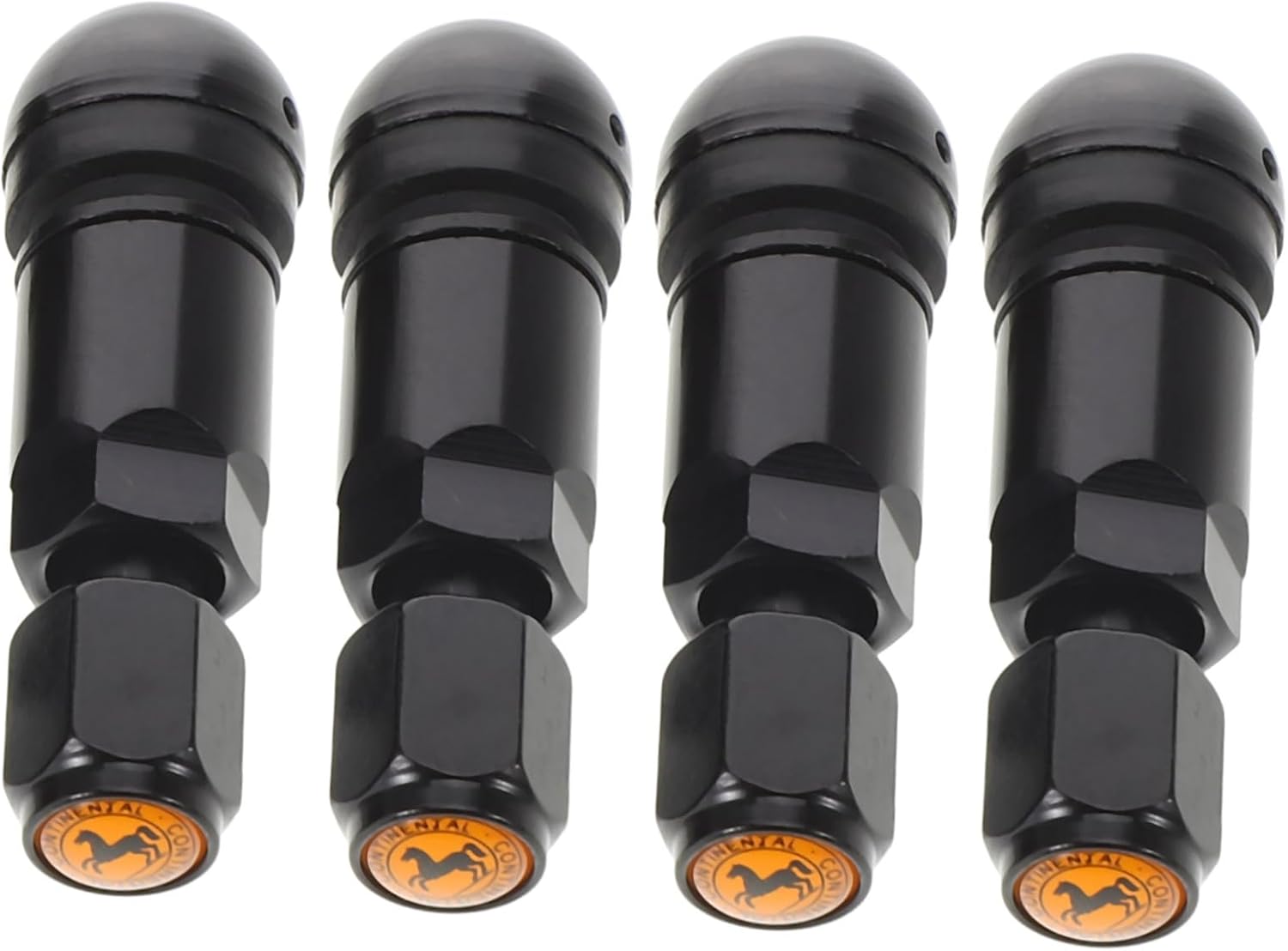MAGICLULU 4pcs Heavy Duty Valve Stems for Cars Trucks Motorcycles Easy Install Design for Tire Health Compatible Vehicle Tires