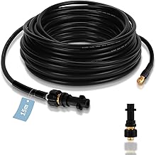 Eulenke Hochleistungs-Rohrreinigungsschlauch für Kärcher K2-K7 | 15m, 160 bar | Inkl. 1 Adapter | Hochdruckreiniger Rohrreinigungsset