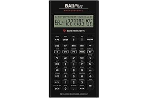 Texas Instruments BA II Plus Professional Financial Calculator
