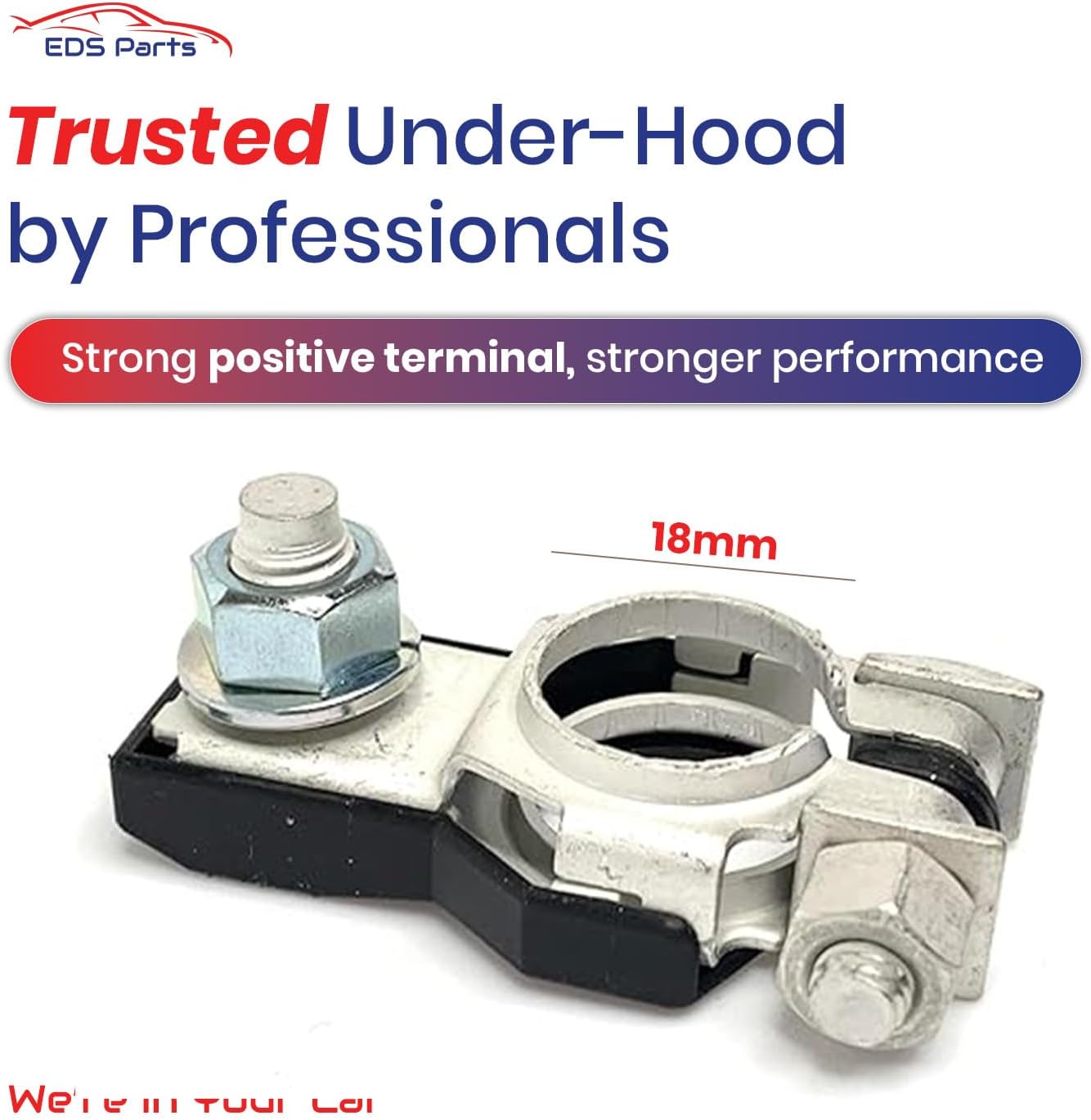 New 243407F000 / 24340-7F000 90982-05037 POSITIVE Battery Terminal Compatible replacement for Nissan Toyota Infiniti Lexus etc vehicles (10 Pack)