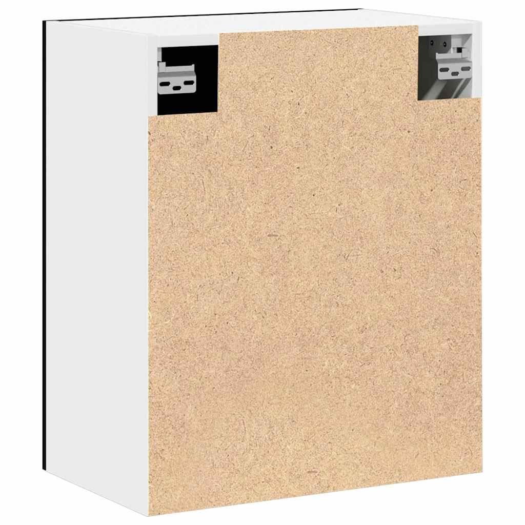 Armario colgante negro roble 50 x 31 x 60 cm armario de cocina | Armario de cocina compacto de madera para almacenamiento adicional en la cocina o comedor.
