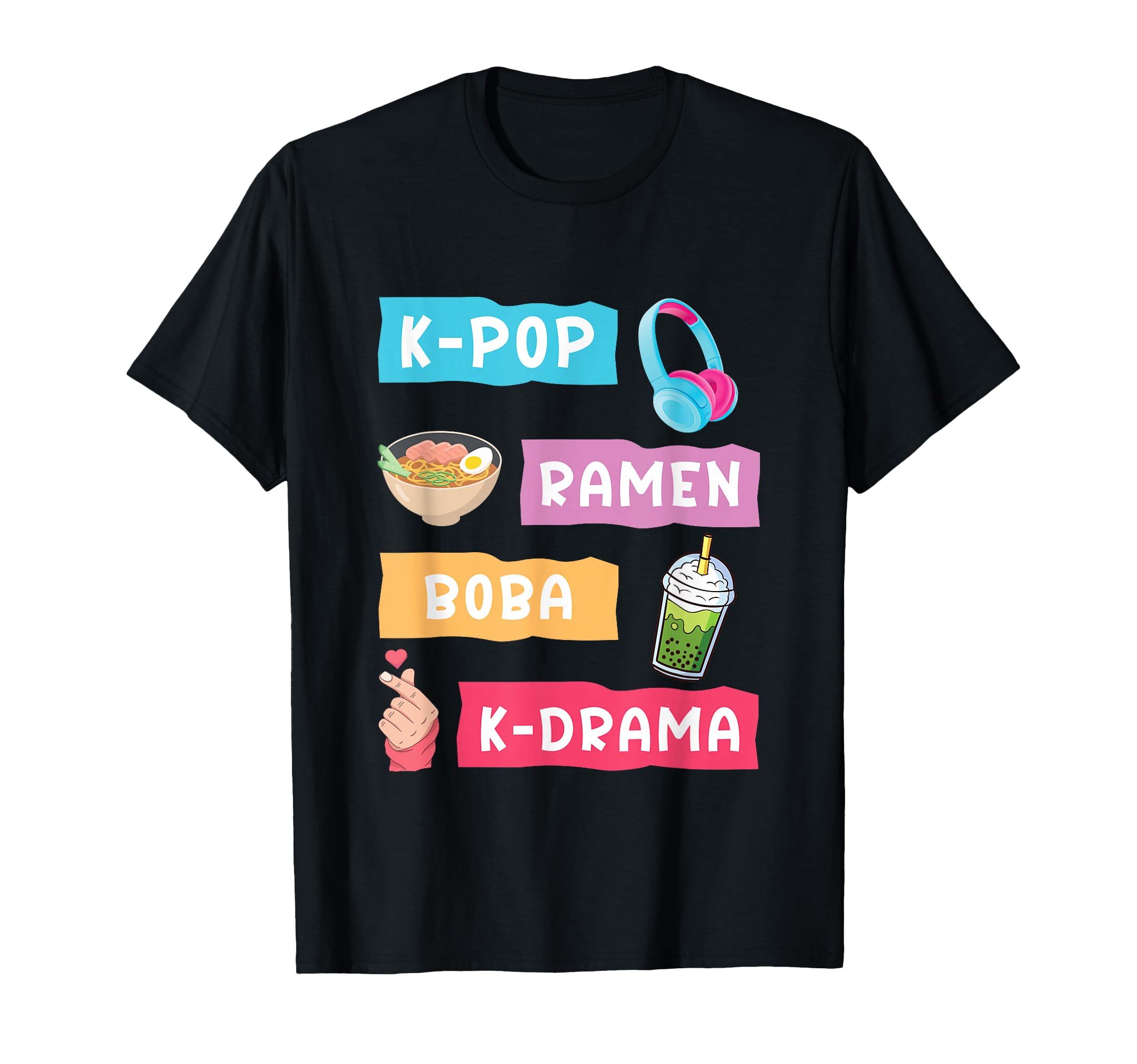 K-Pop Fashion for Fans of Korean K-Drama & K-Pop Merchandise T-Shirt Small