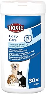 Trixie Universal-Pflegetücher, für Hunde, Katzen, Kleintiere - 30 Stück, 1 Dose product image