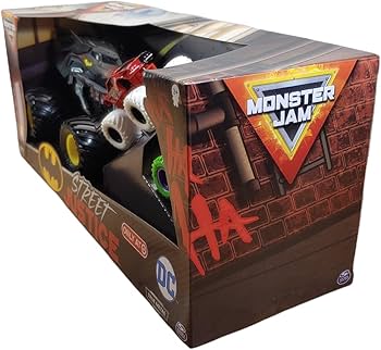 Amazon.com: DieCast Monster-Jam Street Justice, 3 Pack (Batman