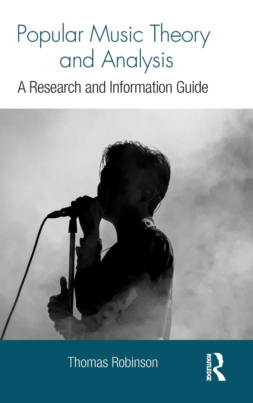 Popular Music Theory and Analysis : livre de référence et guide bibliographique
