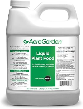 Miracle-Gro AeroGarden Liquid Plant Food, 1 L