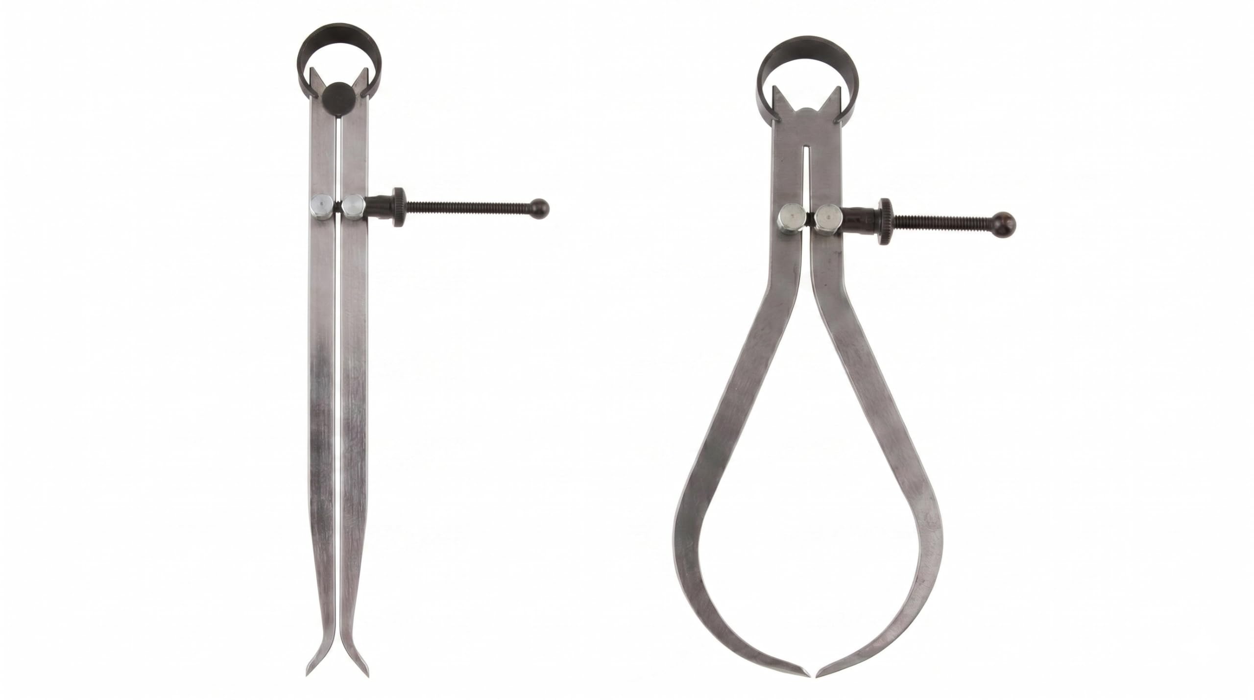 Spring Caliper Set 2 Pieces – Inside, Outside – Measuring Tool Joint Calipers (4" INCH (100MM))-image-48