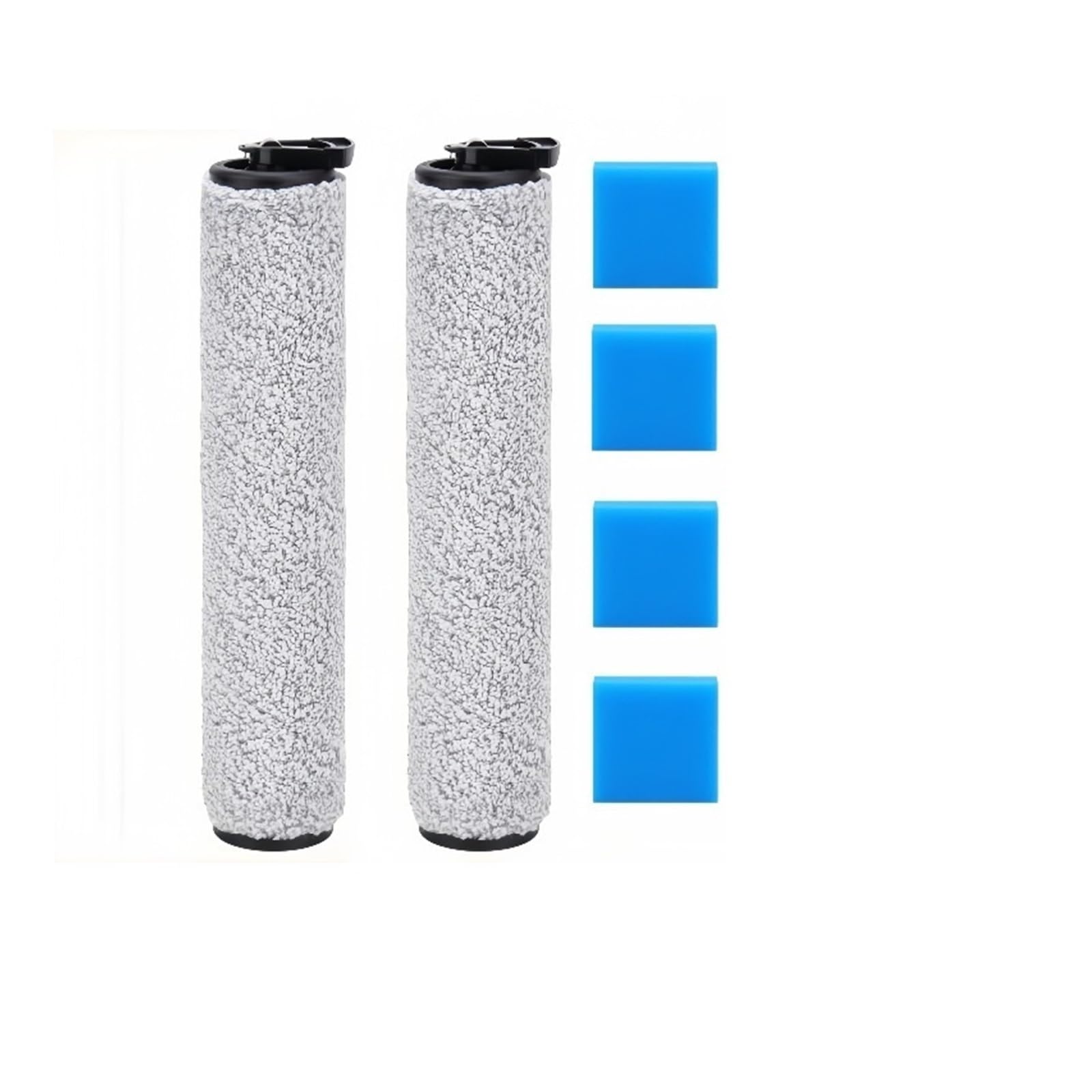 Kit de Accesorios de Rodillo de Cepillo de Esponja, Rodillo de Cepillo de Repuesto for aspiradora en seco y húmedo,aspiradora inalámbrica Compatible con Eureka NEW400 / NEW400 Gen2.(D)