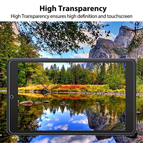 [2 Pack] Epicgadget Glass Screen Protector For Alcatel Joy Tab 2/Joy Tab/Joy Tab Kids And Tab 3T 8", Clear Anti Bubble Anti Scratch 9H Hardness Tempered Glass Screen Film For Alcatel Joy Tab 8" 2020 #TOP4