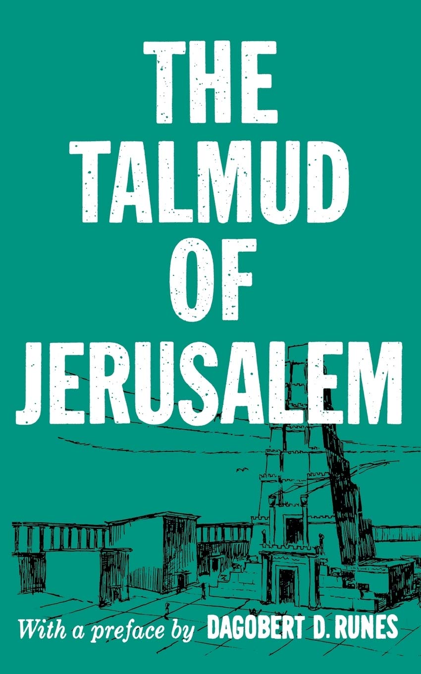 The Talmud of Jerusalem Paperback – January 1, 1956