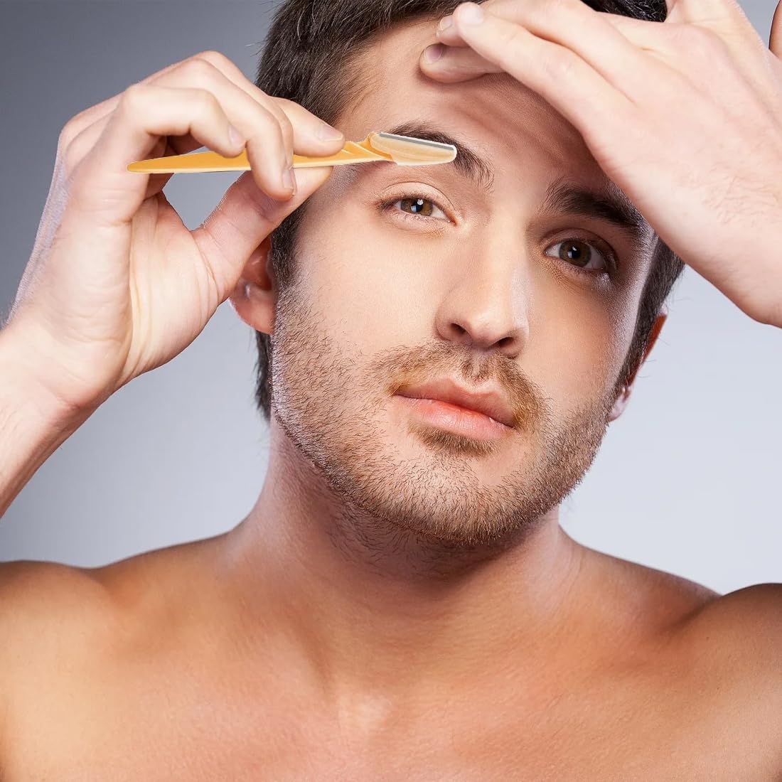WeddHuis 9 Pezzi Rasoio Sopracciglia Rasoio Viso per Donne Eyebrow Shaper per Viso Corpo Sopracciglia Donne Uomini