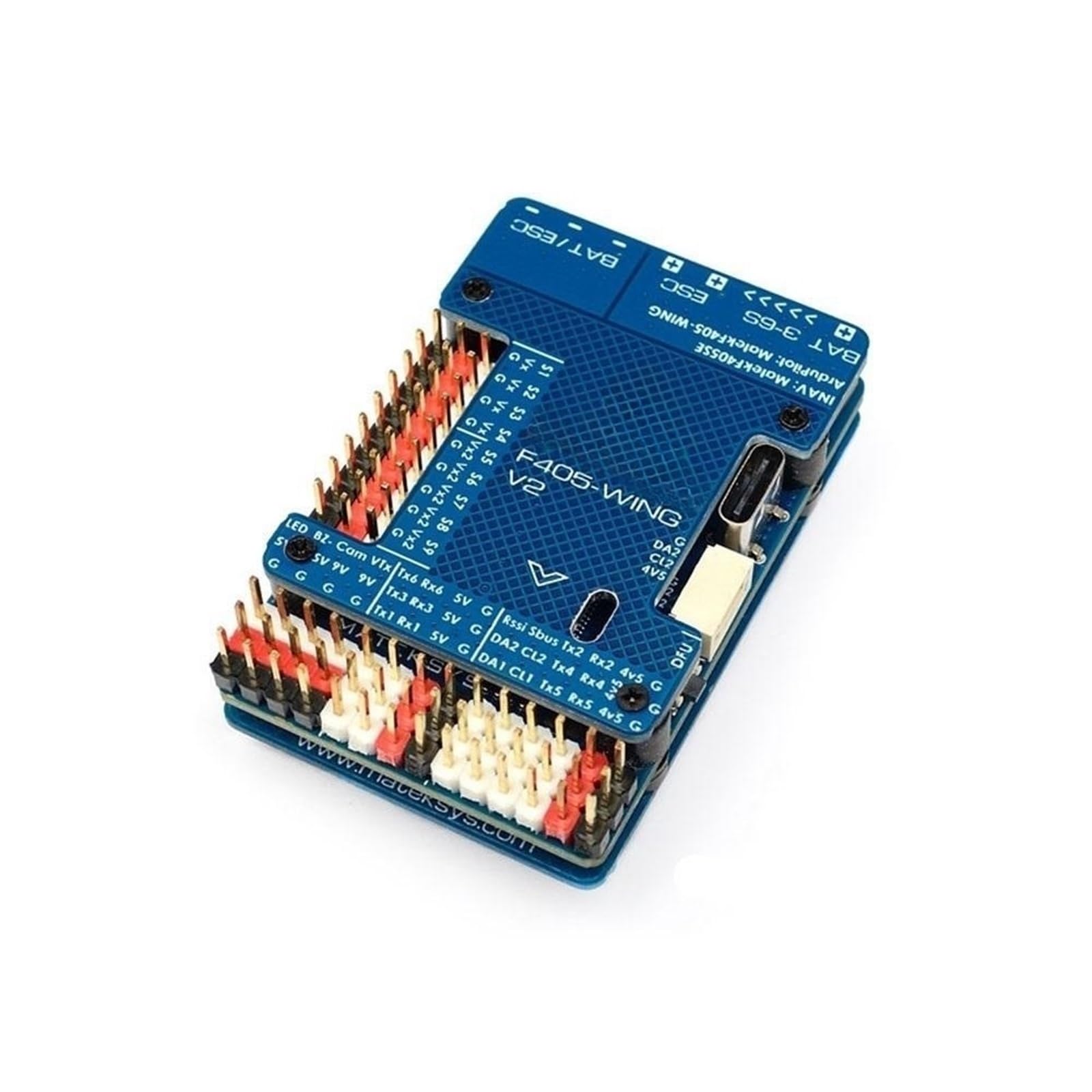 For Matek MATEKSYS F405 WING V2 STM32F405RGT6 Flight Controller Integrierte ICM42688P OSD SD Slot for ArduPilot/INAV Rc Spielzeug Flugzeug