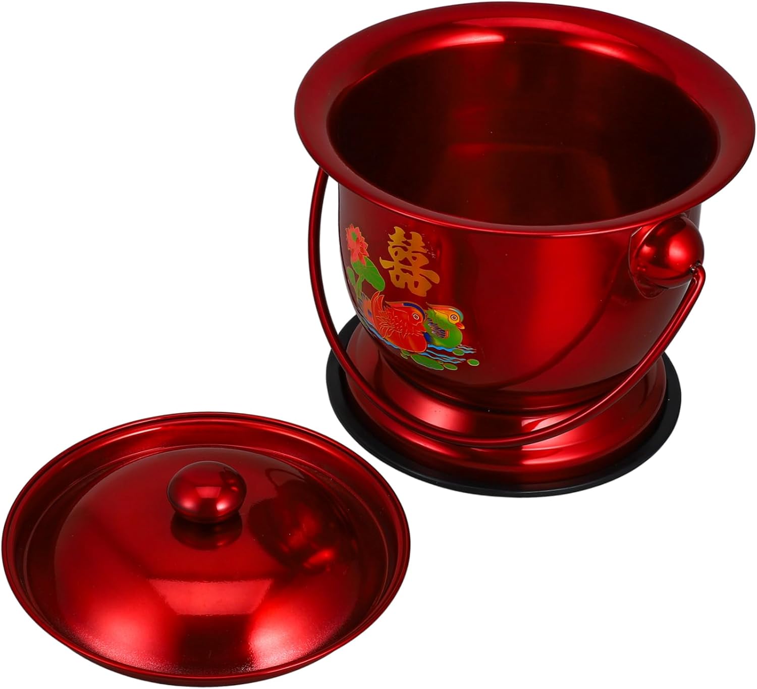 Spittoon Urinal Portable Car Toilet for Adults Stainless Steel Urine Pot Lid for Women Men