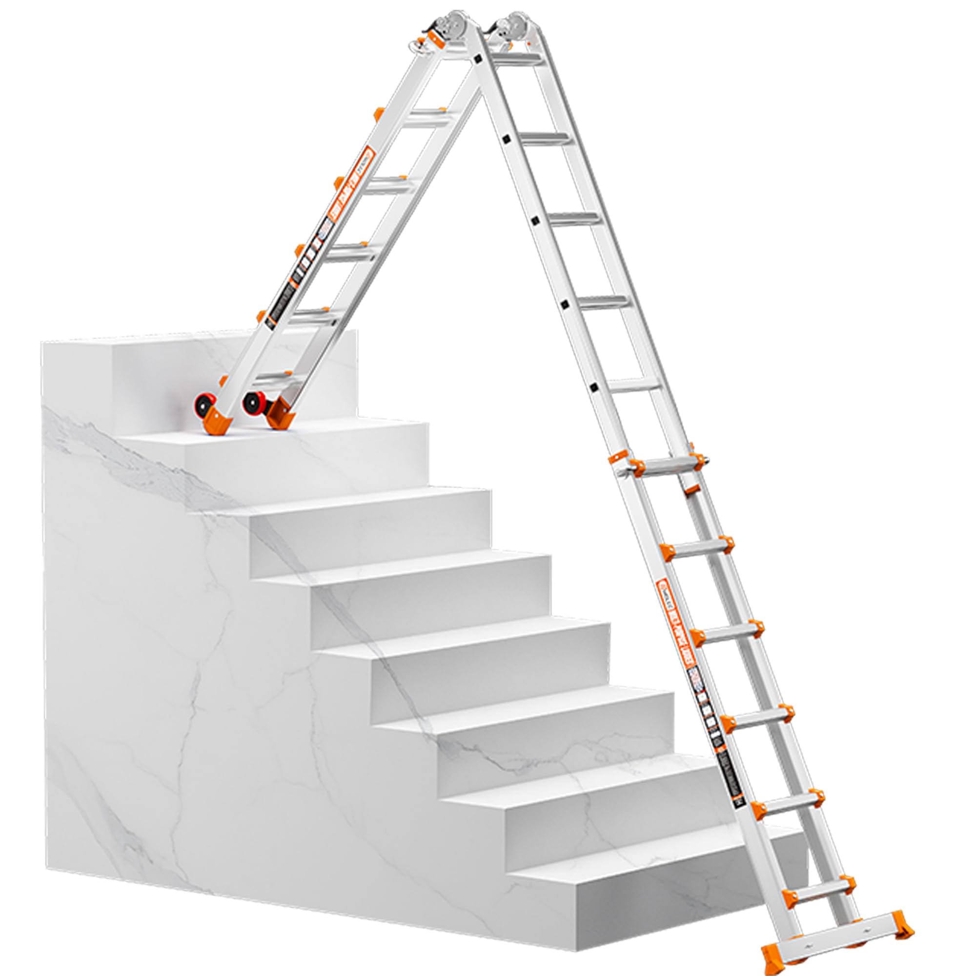 Wolec Multi-Position Ladder Orange
