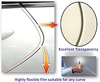 Vista 4 de Protector de borde de puerta de automóvil 3M-4doors/entrada/calcomanía/guardia, 3M-PPF (película de protección de pintura), transparente