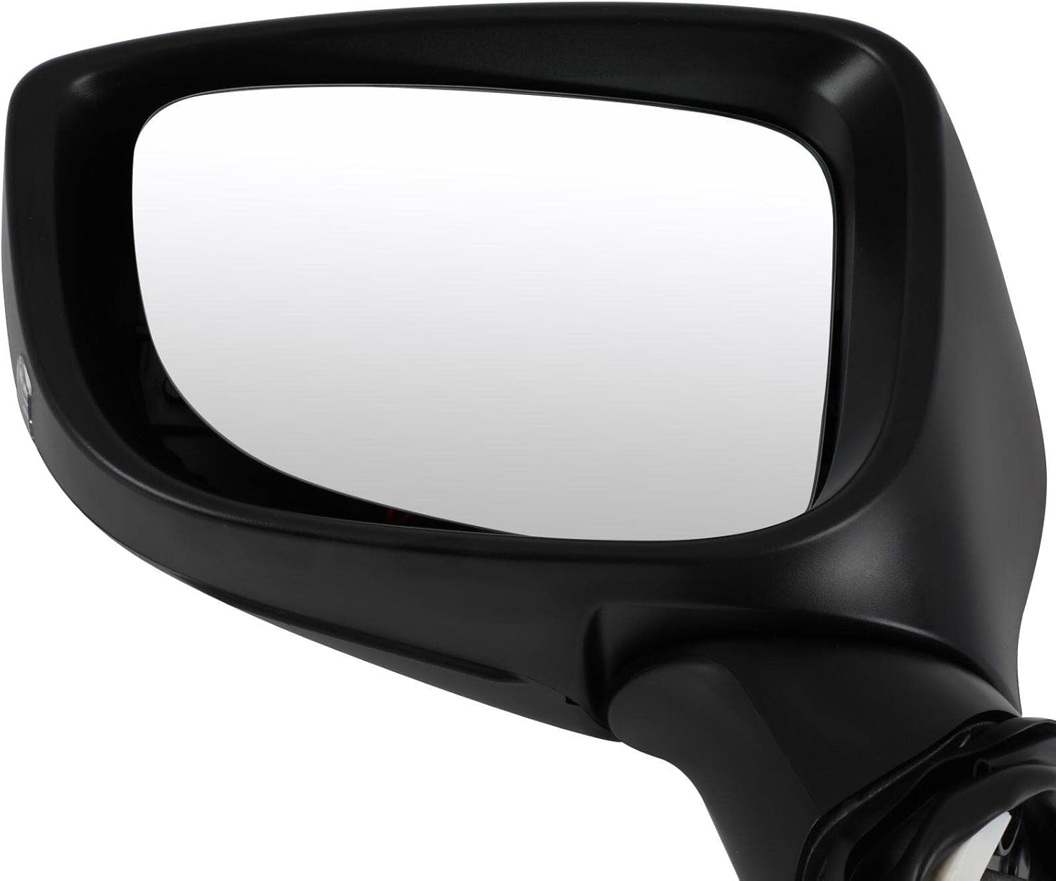 SCITOO Left Driver Side View Mirror Compatible with 2017 2018 2019 For MAZDA 3 Power Lamp Black Smooth Replacement Exterior Mirror 5 WIRES MA1320184