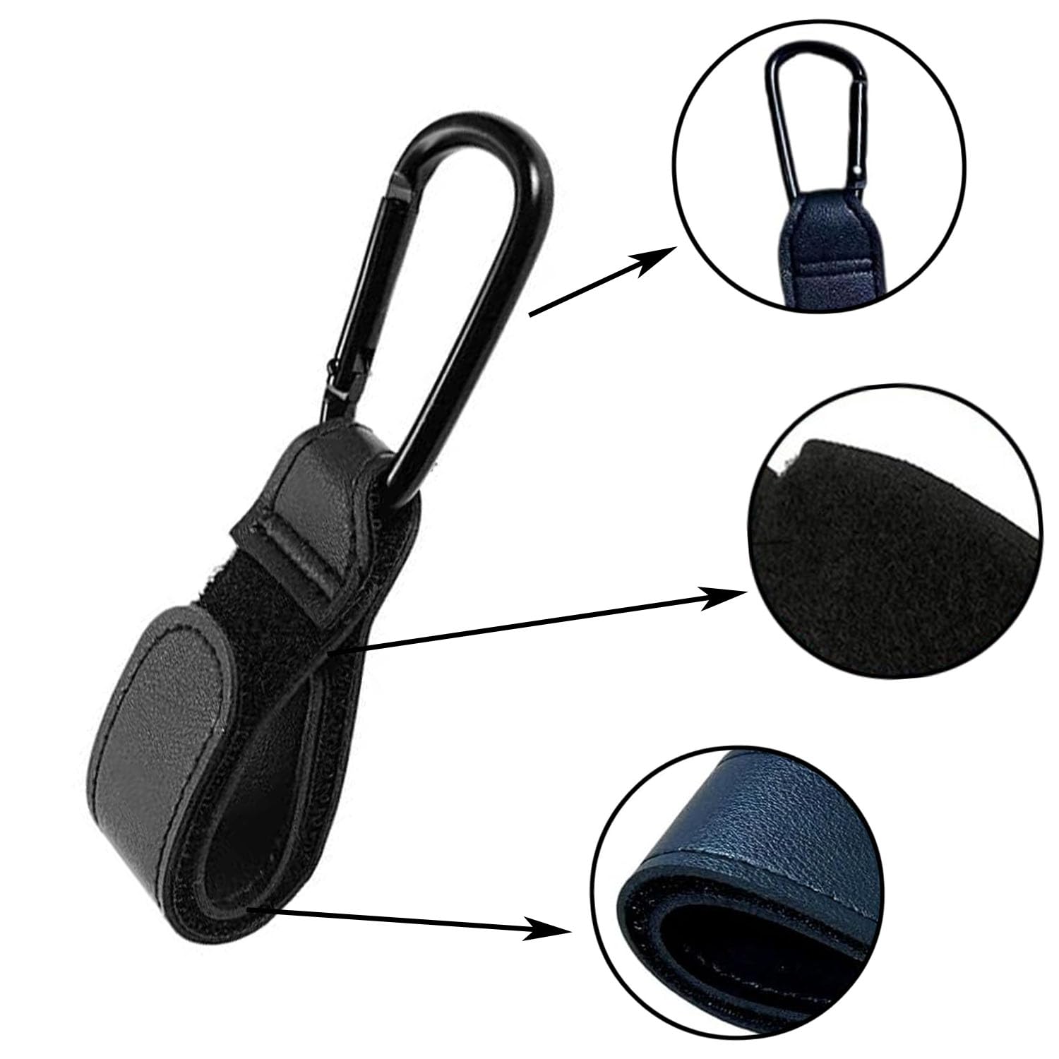 ZEACCT Four Robust Stroller Foot Hooks - Image 3
