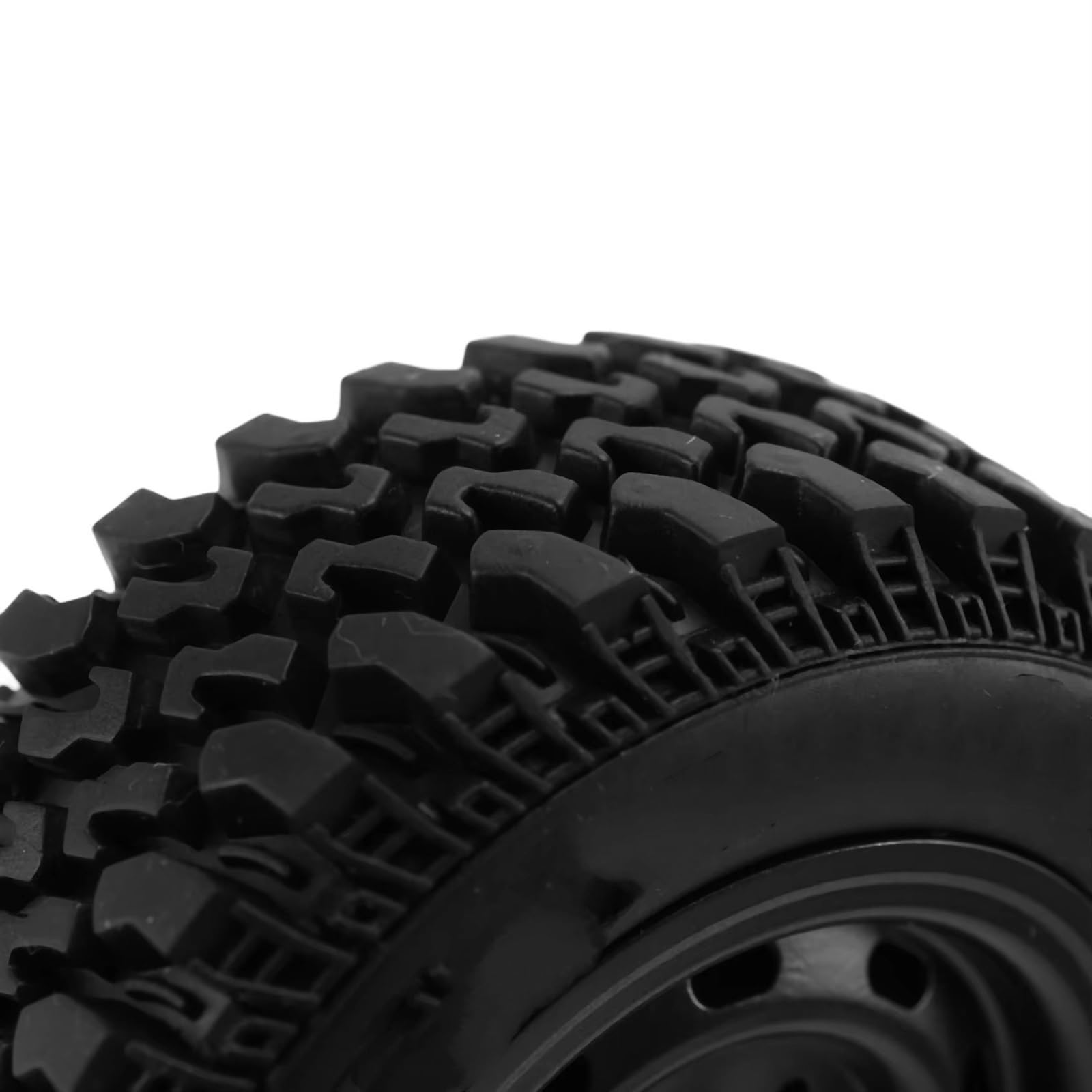 RC Pneus Jante pour MN86 Voiture 4 Pièces 80MM RC Pneu RC Pneu en Caoutchouc Professionnel en Plastique Caoutchouc Pneu RC Accessoire Pièces De Mise À Niveau