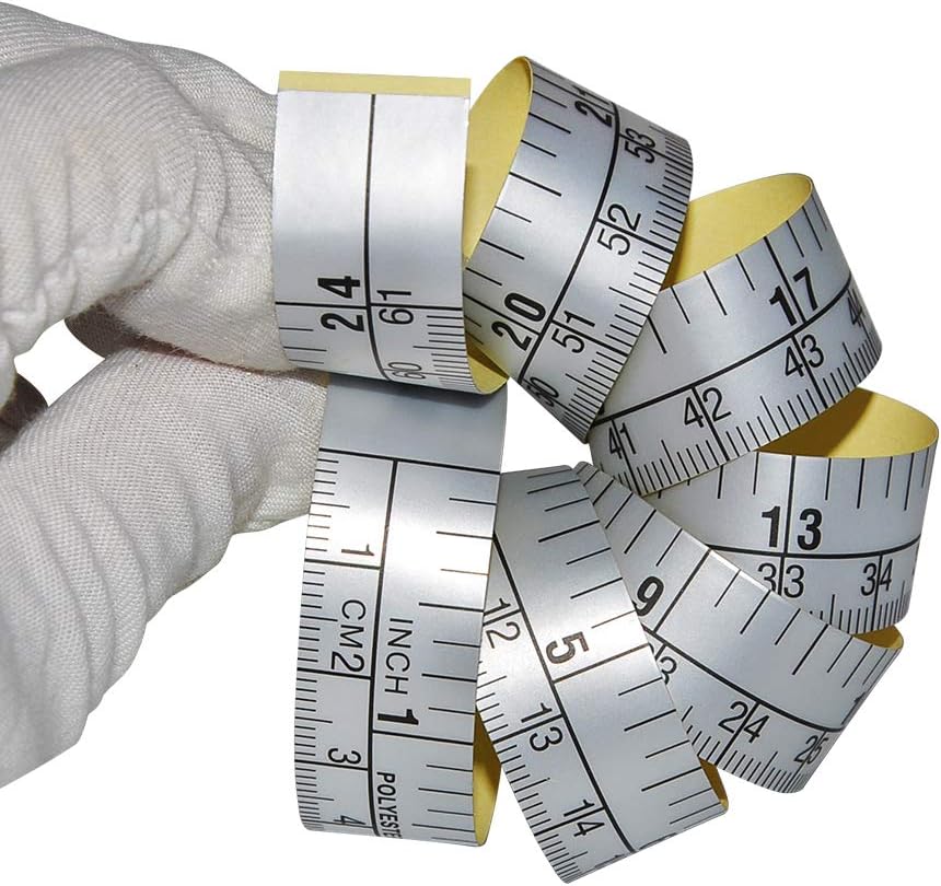 WIN TAPE (Inches/cm) - Workbench Ruler Adhesive Backed Measure - 60cm 61 Centimetres Measure (Inches/cm)