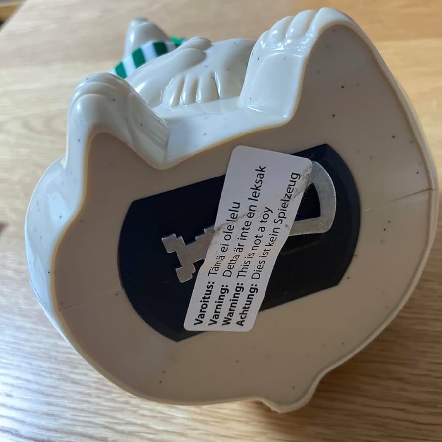 Amazon.co.jp: 2023年限定 ボーダーマフラー付 しろくま貯金箱