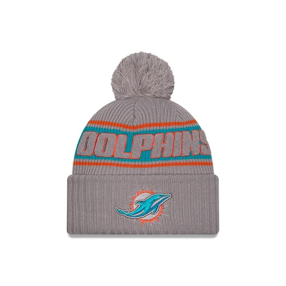 New Era Men's NFL 2024 Sideline Sport Cuffed Knit Hat with Pom
