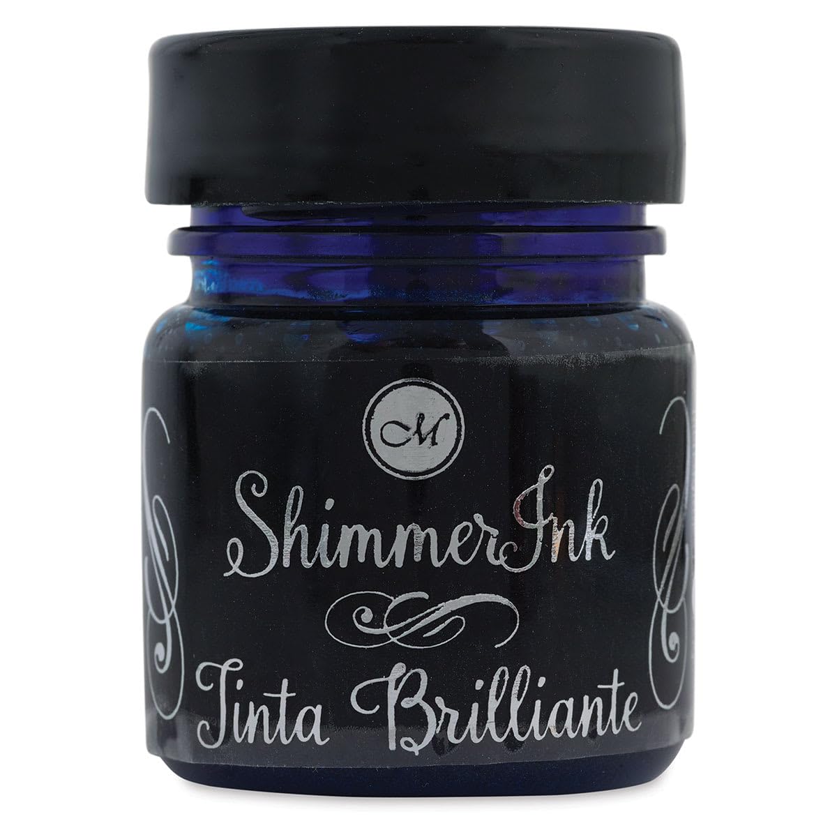 Encre Shimmer BLU Manuscript Pen Company Bleu cosmique flacon 25ml