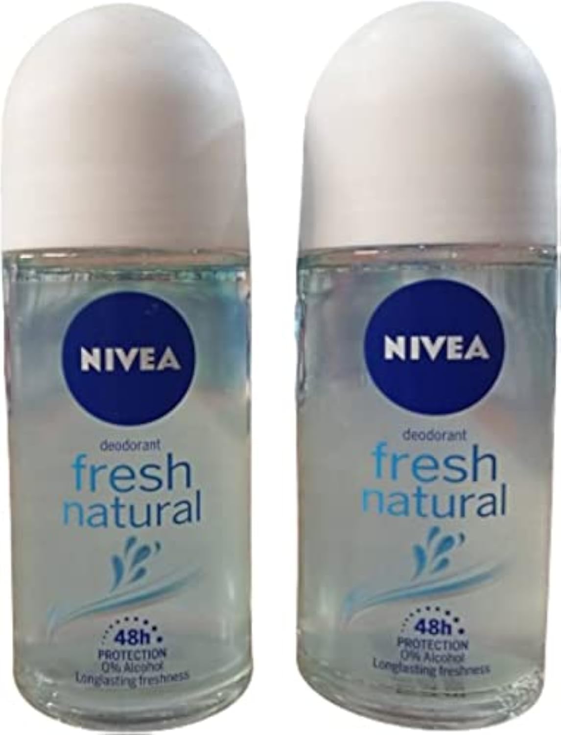 FRESH NATURAL 48H PROTECTION Deodorant Roll-on - For Women (100 ml, Pack of 2)