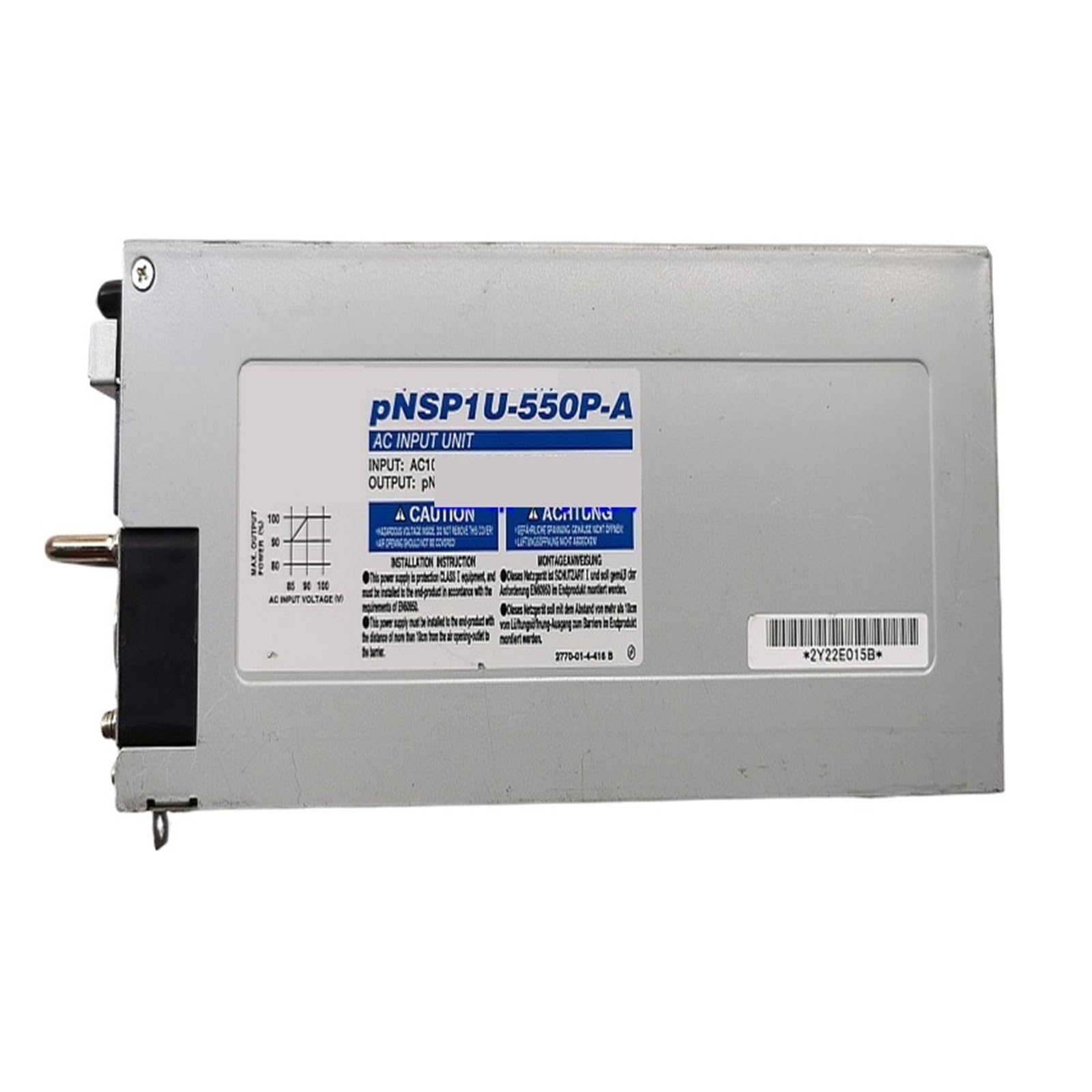 CLBSWYEJK Power Supply 550W For pNSP1U-550P-A
