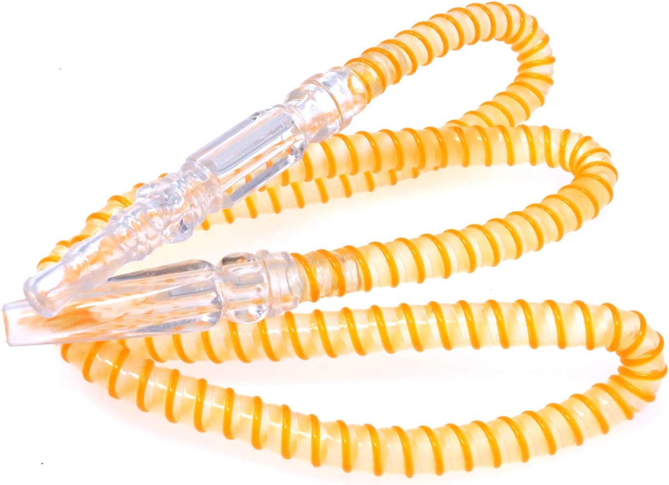 GStar 11" Premium 1 Hose Hookah Complete Set - Mini Pumpkin Hookah Glass Vase (Bright Orange)