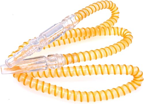 Miniatura 6 de 11" Premium 1 Hose Hookah Complete Set - Mini Pumpkin Hookah Glass Vase (Bright Orange)