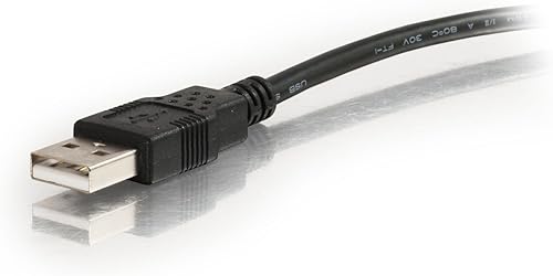 Miniatura 5 de C2G 27005 - Cable USB 2.0 A a Mini-B, 6.6 ft, color negro