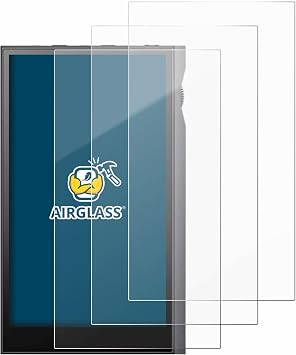 BROTECT Glass Screen Protector Film Compatible with Astell&Kern Kann Ultra 3 Pack - Glass-Foil 9H Protection [Scratch Resistant, High Clarity]