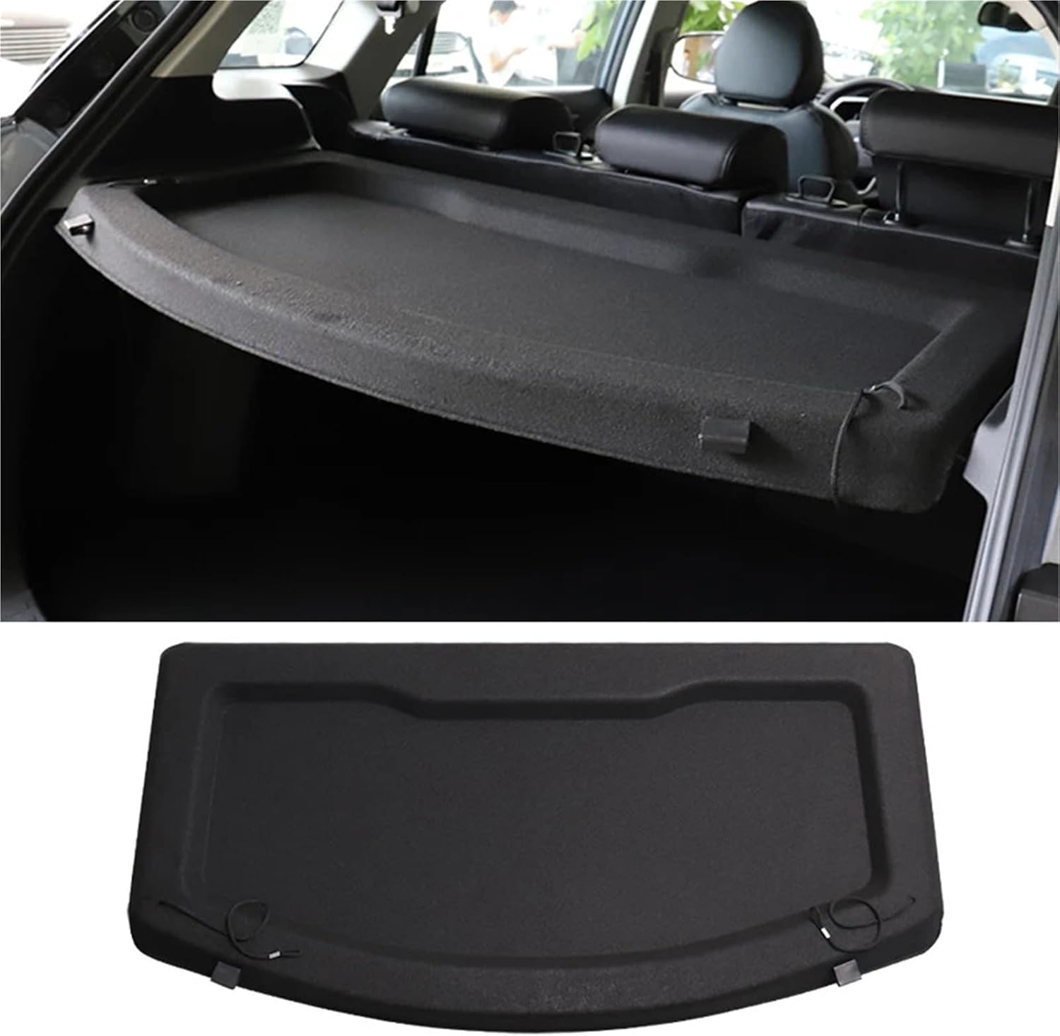 For Ford Territory 2018 2019 2020 2021 Not-retractable Trunk Cargo Cover Parcel Rack Anti-Peeping Auto Interior Accessories