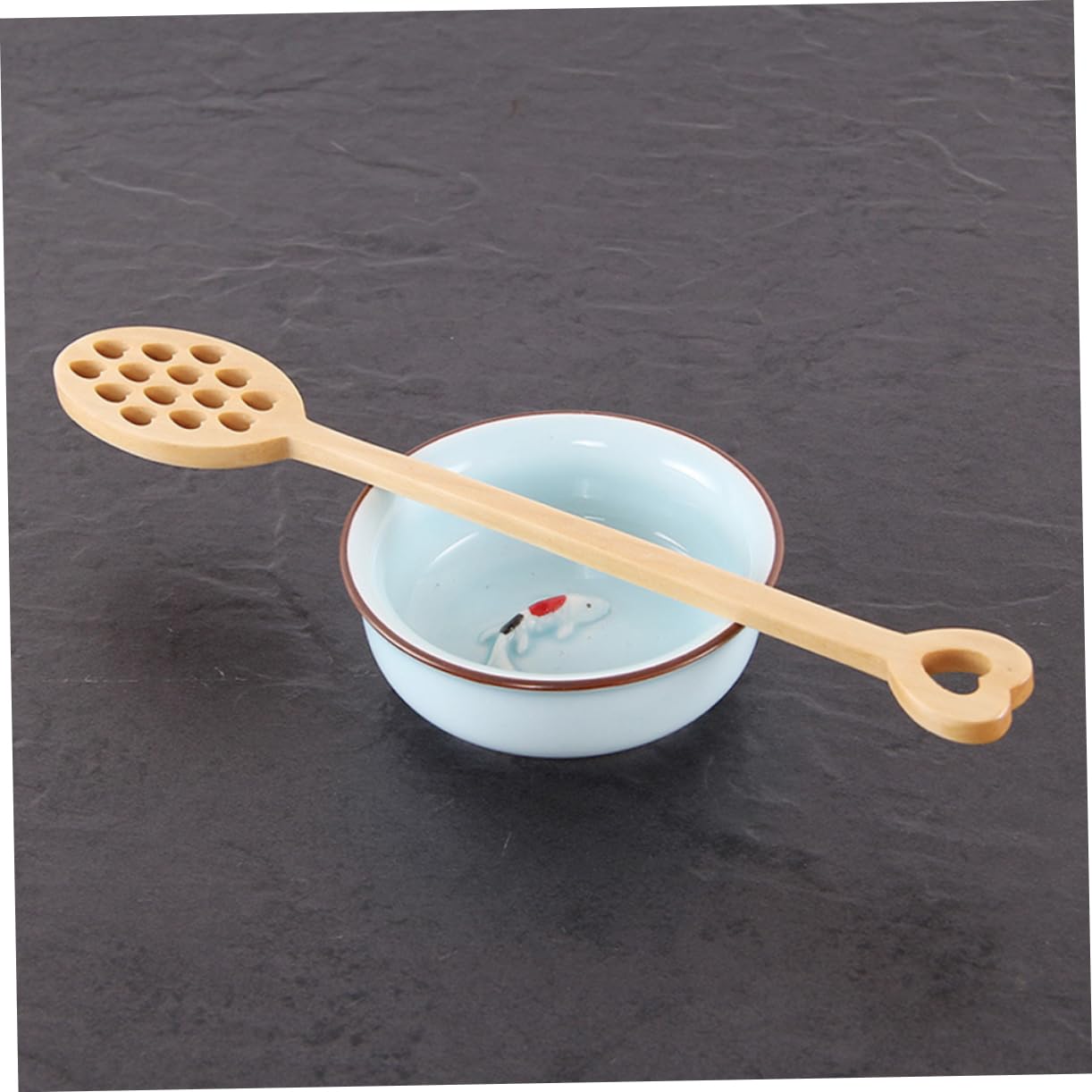 OFFSCH 2 Pcs Hollow-out Mixing Stick Coffee Mixing Stick Coffee Stir Sticks Honey Mixing Stick Spoon Coffee Stirrers Creative Coffee Stirring Stick Honey Stirrer Coffee Drink Wooden