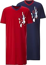 BABISTA Men's Double Pack Nightdress Vierto