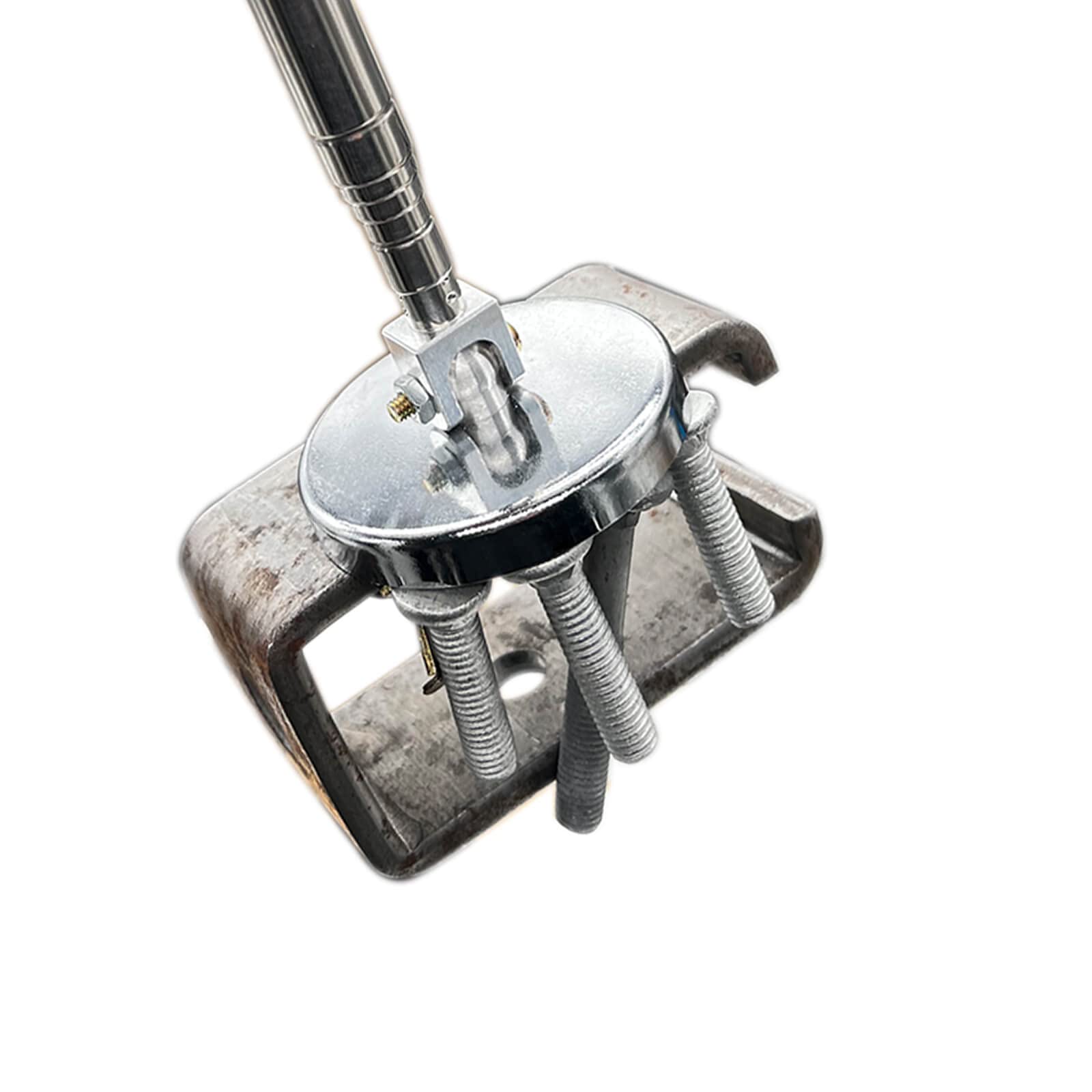 Qlvily Telescoping Magnetic Pickup Tool – 18Lbs Pull, Extends 8 To 34 Inches, Magnet Sweeper For Screws, Nails & Parts