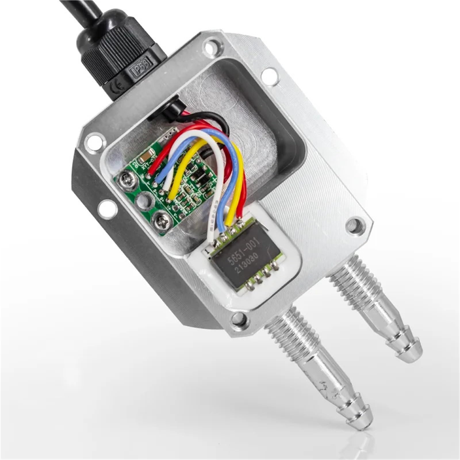 Differential Pressure Transmitter Range -10-0-10 Kpa Cyfrowa różnica RS485 Czujnik ciśnienia wyjściowego QDF70B (RS485, -200 Pa-200 Pa)