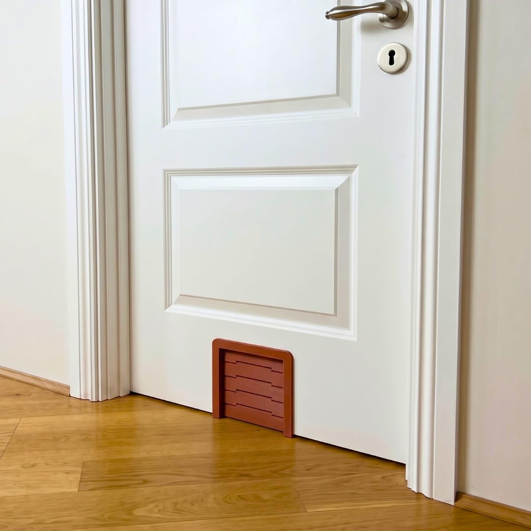 ModaCat - Gattaiola articolata per interni, porta per animali domestici, 22 x 22 cm