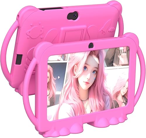 Tablet para niños, tablet de 7 pulgadas para niños 4GB+32GB admite expansión de 1TB, control parental preinstalado, tablet Android para niños,