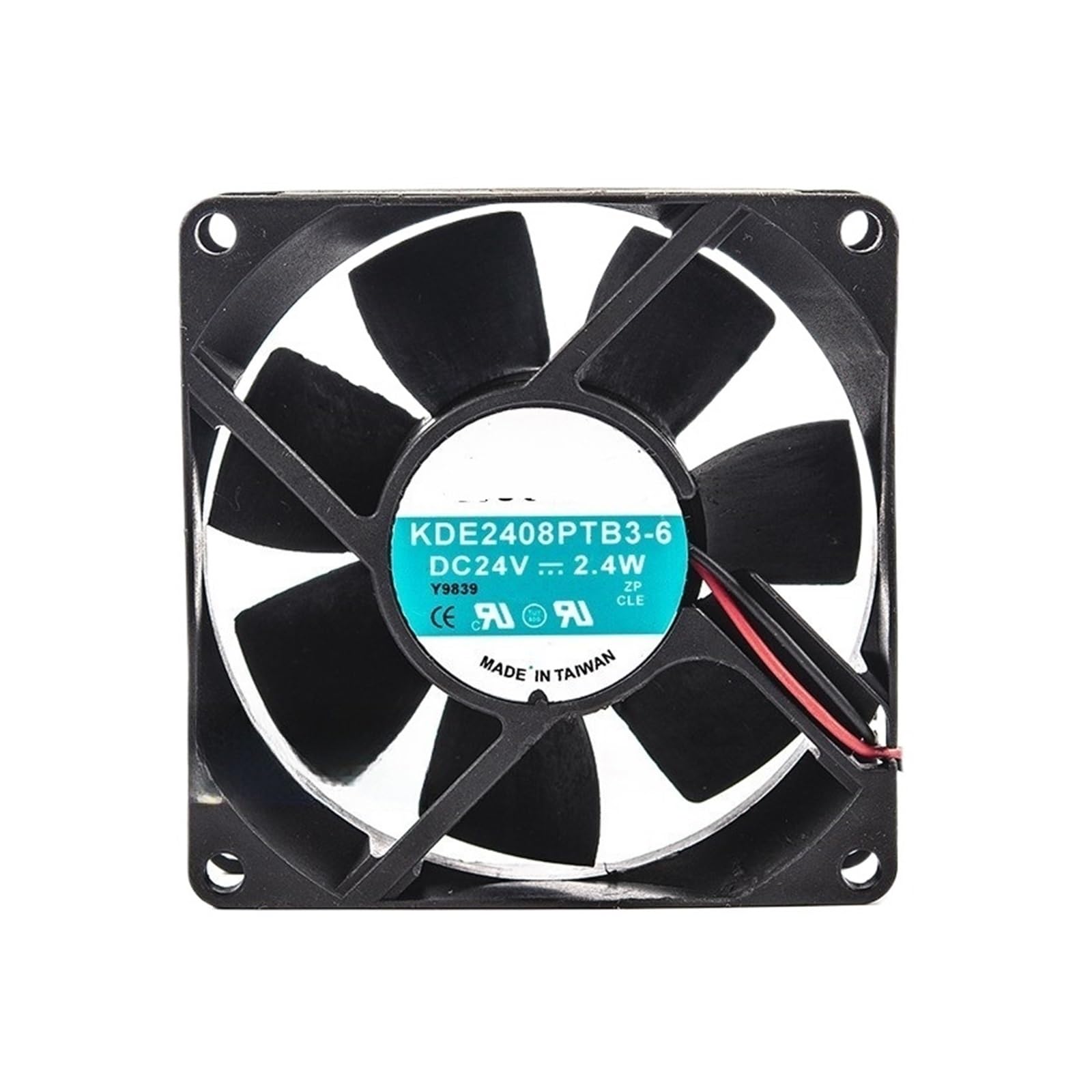 UITGVDQAT KDE2408PTB3-6 Cool fan 24VDC 2.4W 80X80X25mm