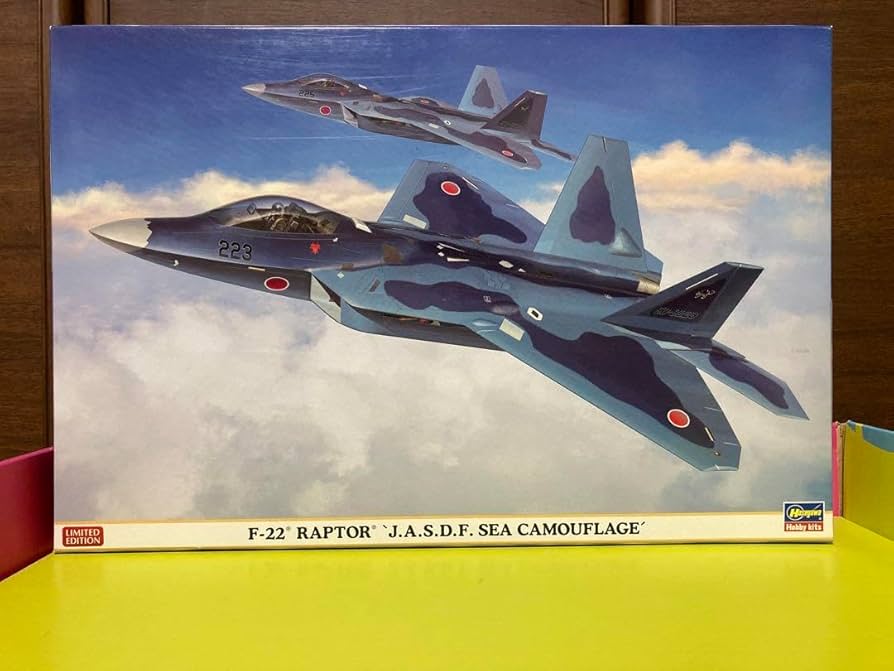 Amazon | F-22ラプター 航空自衛隊洋上迷彩 68 | プラモデル 通販