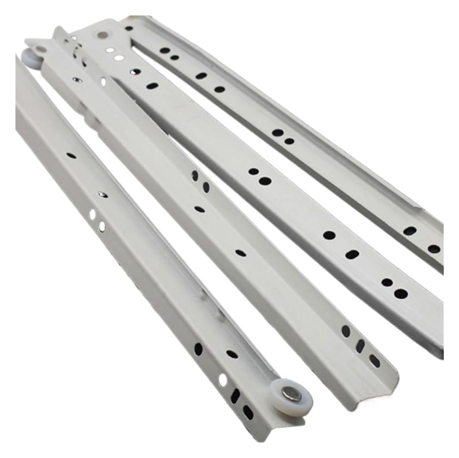 Guías para cajones, 2 piezas, 10-16 pulgadas, secciones for gabinetes(14in 35cm)