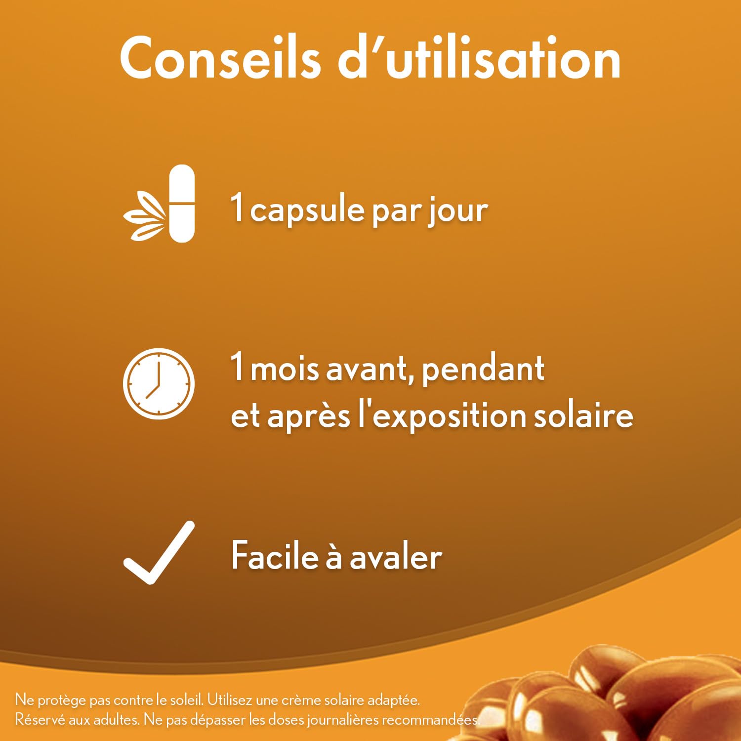OENOBIOL SUN EXPERT Préparation Solaire Accélérée - Protection Cellulaire Anti-Oxydante - Favorise Un Hâle Intense Et Éclatant - Complément Alimentaire 2X15 Capsules Végétales - Programme 1 Mois