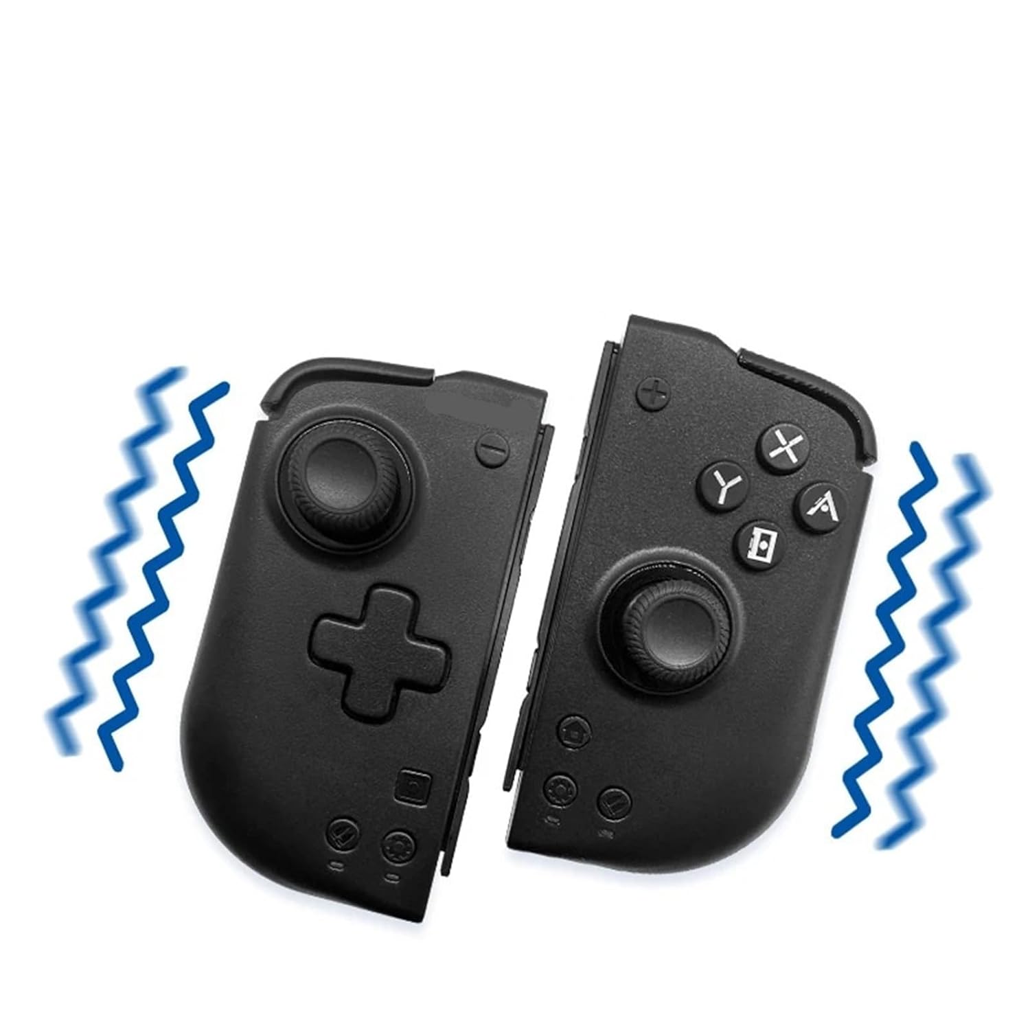 Compatible For Gaming Consoles Wireless Game Controller With Dual Hall Joystick(Black)