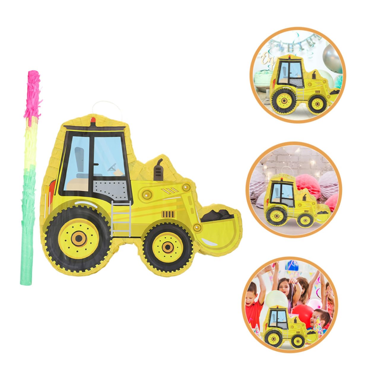 Bagger Piñata aus Papier für Kinder Festival Feier 1 Satz