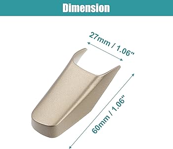 Amazon.com: X AUTOHAUX 4 Pcs Car Door Pull Strap End Caps for