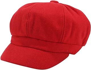Women Beret Newsboy Hat French Cap Classic Autumn Spring Winter Newsboy Hat Baker Boy Cap Beret Cabbie Cap Elegant Hat